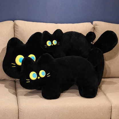 JoJo the Black Cat Plush Pillow