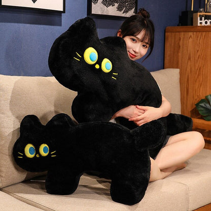 JoJo the Black Cat Plush Pillow