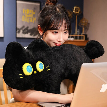 JoJo the Black Cat Plush Pillow