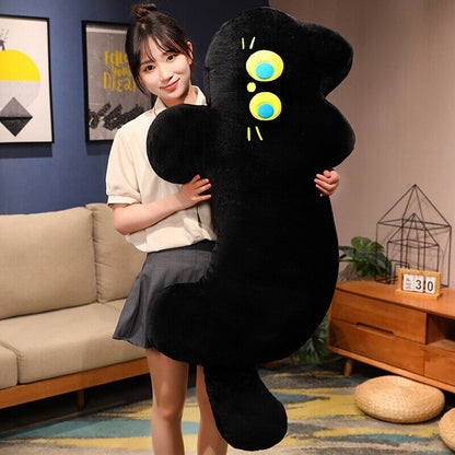 JoJo the Black Cat Plush Pillow