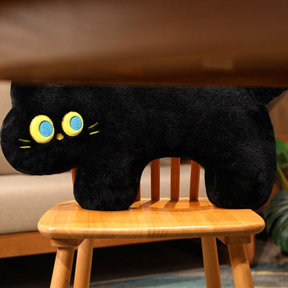 JoJo the Black Cat Plush Pillow