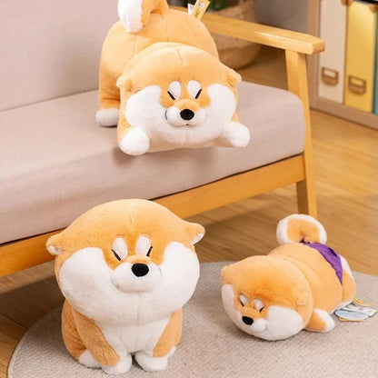 Kawaii Akita Shiba Inu Dog Plush