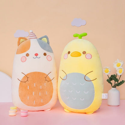 Kawaii Animal Pancake Plushies Collection 2023