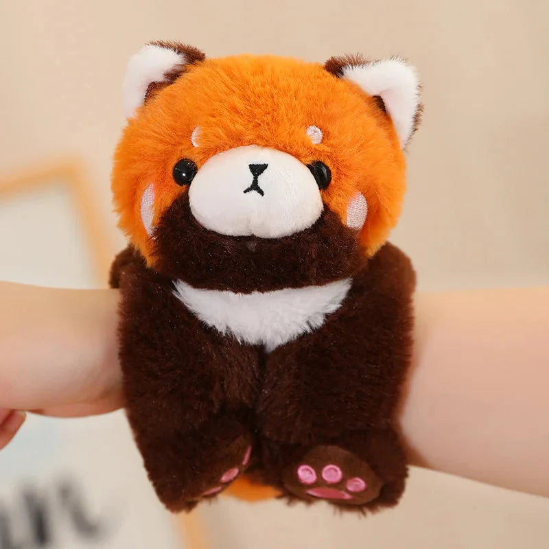 Kawaii Animal Slap Snap Wrap Wristband Plushie Collection