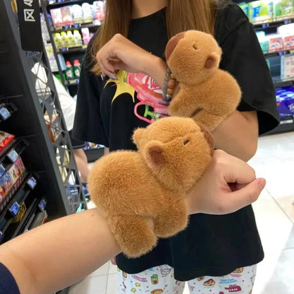 Kawaii Animal Slap Snap Wrap Wristband Plushie Collection