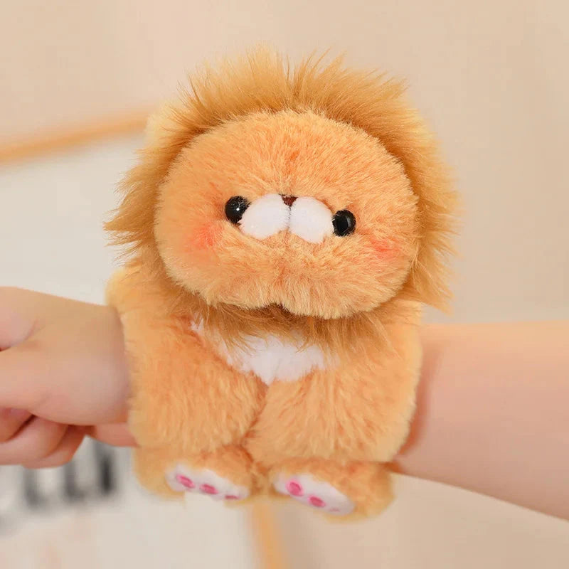 Kawaii Animal Slap Snap Wrap Wristband Plushie Collection