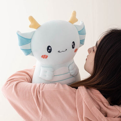 Kawaii Axolotl Dragon Plush