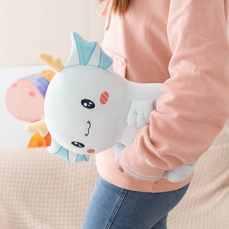 Kawaii Axolotl Dragon Plush
