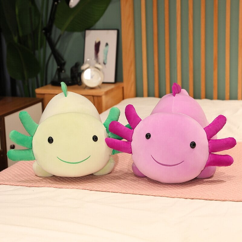 Kawaii Axolotl Salamander Plushie Family