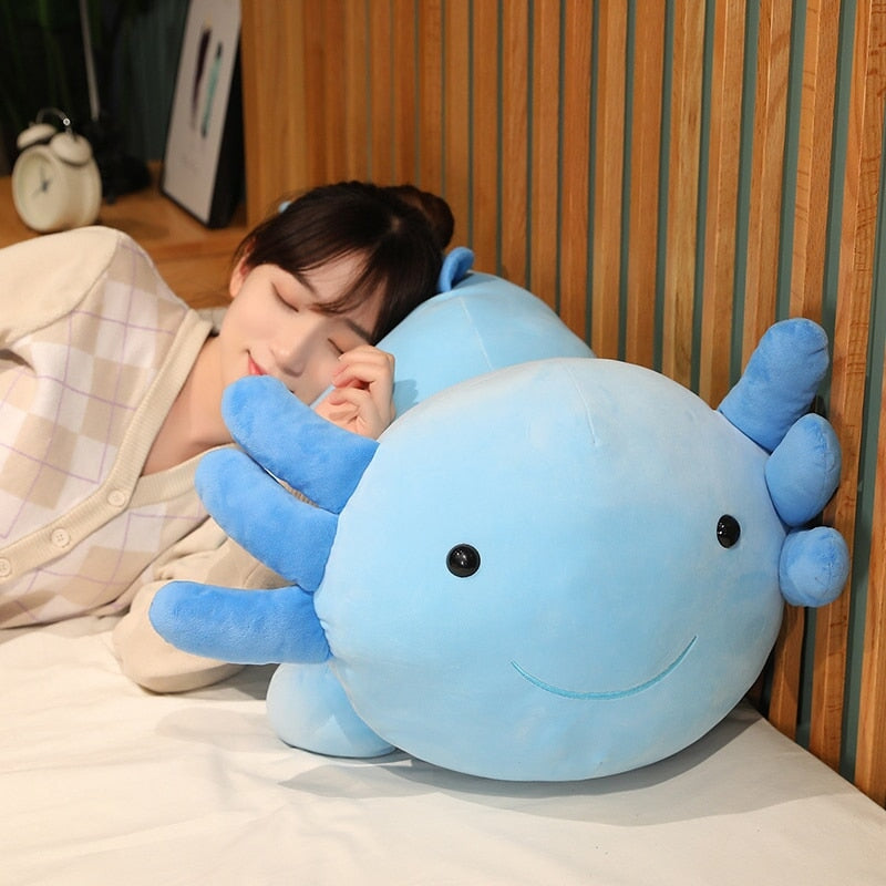 Kawaii Axolotl Salamander Plushie Family