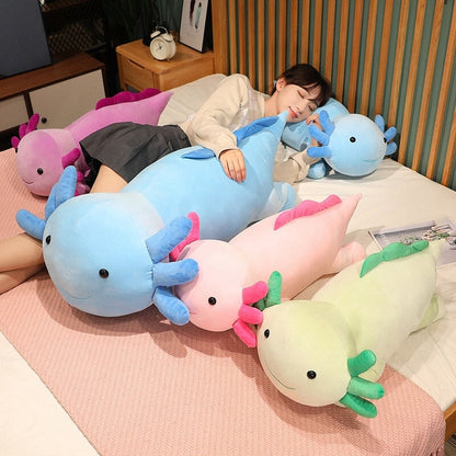 Kawaii Axolotl Salamander Plushie Family