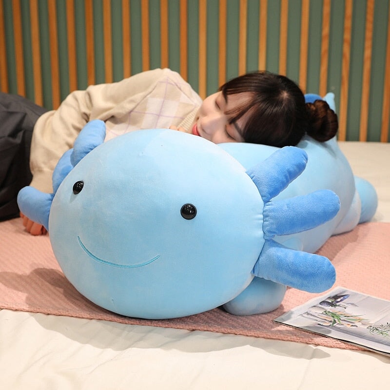 Kawaii Axolotl Salamander Plushie Family