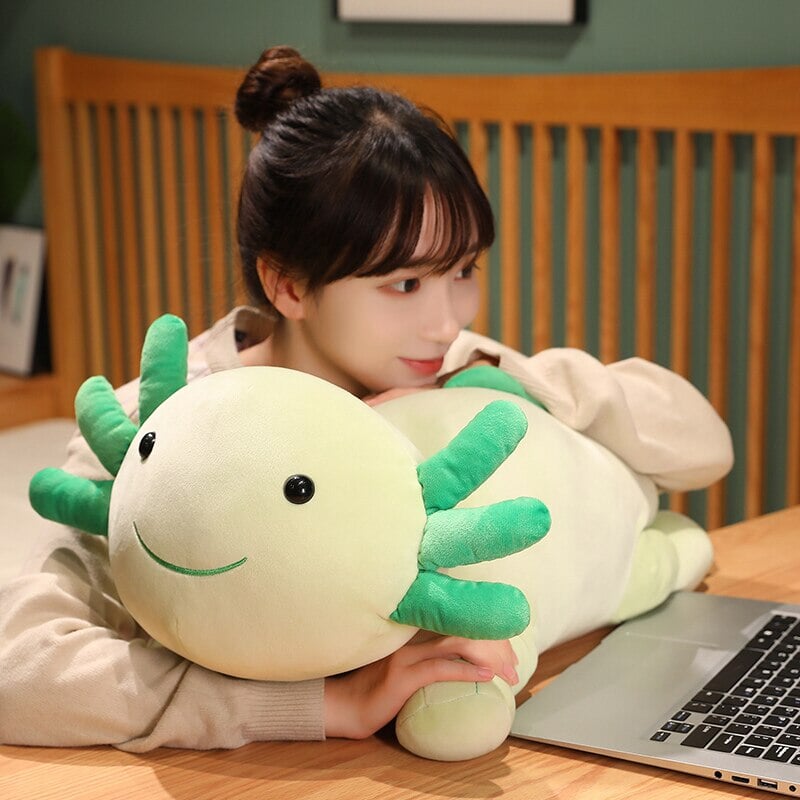 Kawaii Axolotl Salamander Plushie Family