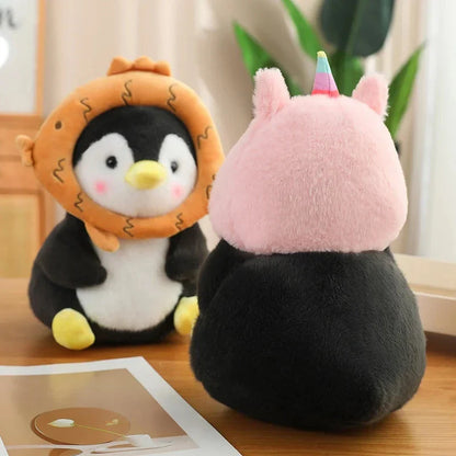 Kawaii Baby Penguin Plushies with Hats