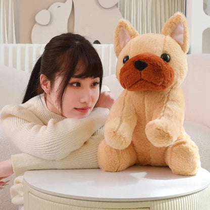 Kawaii Biege White French Bulldog Plushies