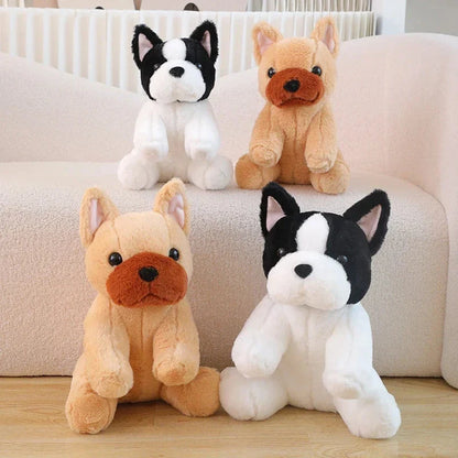 Kawaii Biege White French Bulldog Plushies