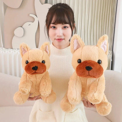 Kawaii Biege White French Bulldog Plushies