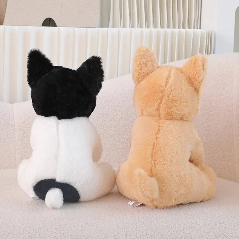 Kawaii Biege White French Bulldog Plushies