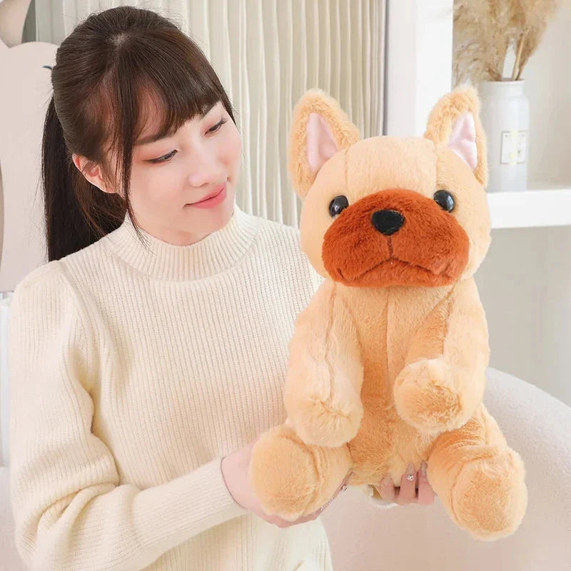 Kawaii Biege White French Bulldog Plushies
