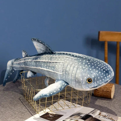 Kawaii Blue Whale Shark Soft Toy Plushie