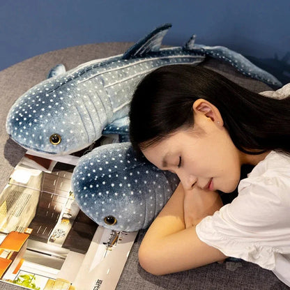 Kawaii Blue Whale Shark Soft Toy Plushie
