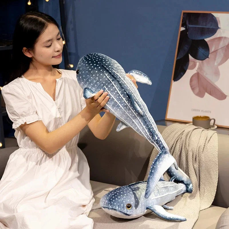 Kawaii Blue Whale Shark Soft Toy Plushie