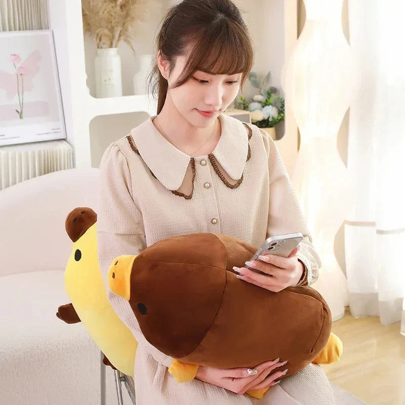Kawaii Brown Yellow Platypus Plushies