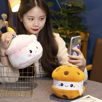 Kawaii Cake Plushie Strawberry Fruit Muffin Bakery Plushies