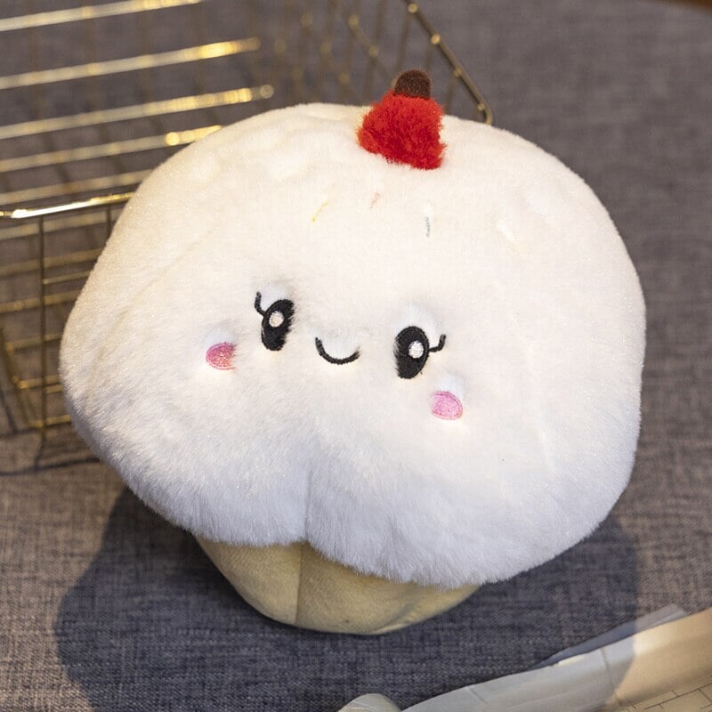 Kawaii Cake Plushie Strawberry Fruit Muffin Bakery Plushies