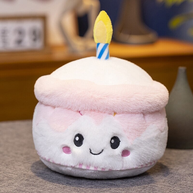 Kawaii Cake Plushie Strawberry Fruit Muffin Bakery Plushies