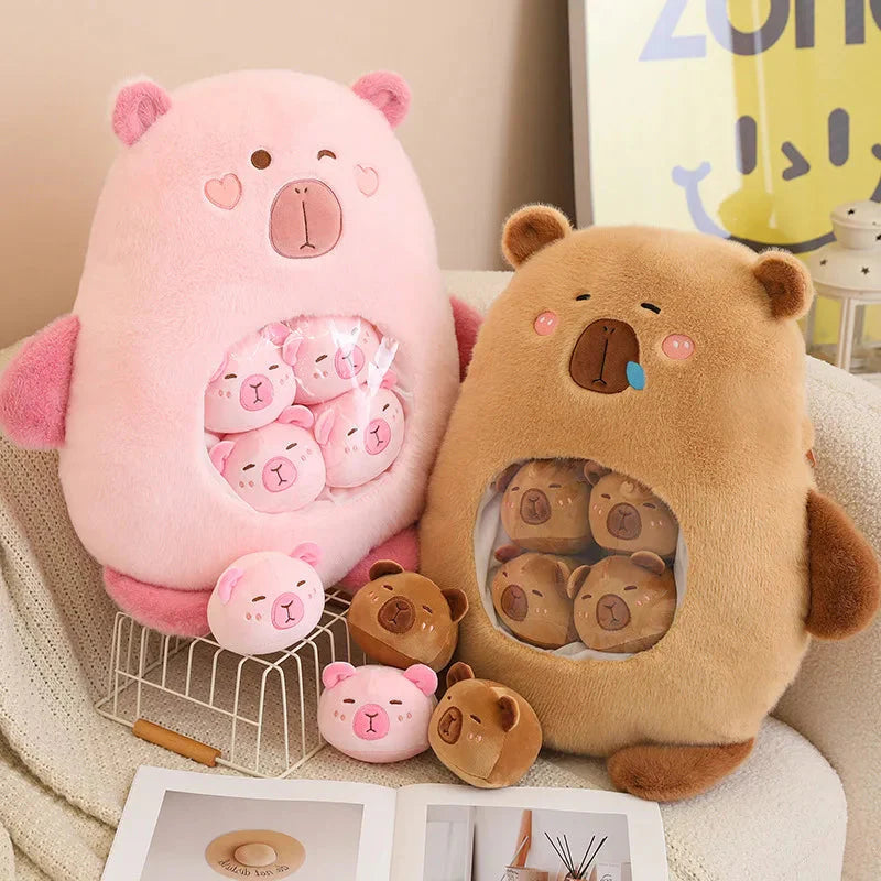 Kawaii Capybara Candy Bag Plushie