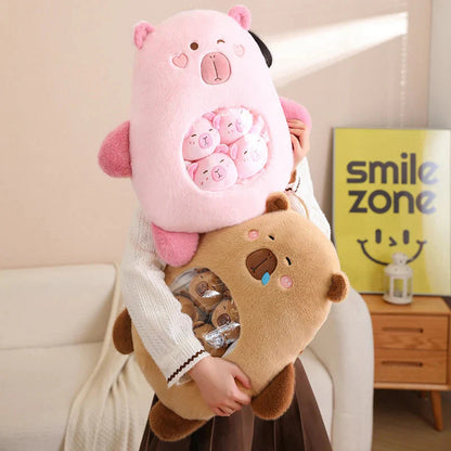 Kawaii Capybara Candy Bag Plushie