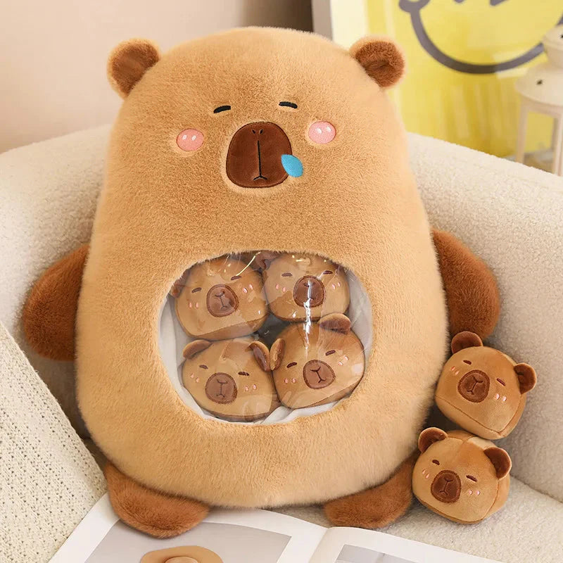 Kawaii Capybara Candy Bag Plushie