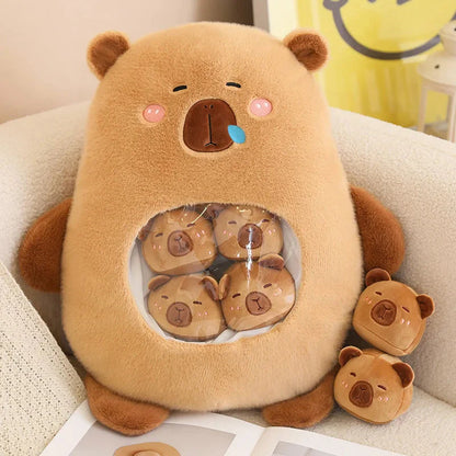 Kawaii Capybara Candy Bag Plushie