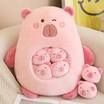 Kawaii Capybara Candy Bag Plushie