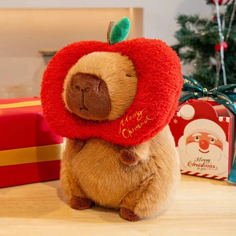Kawaii Capybara Christmas-themed Plushies