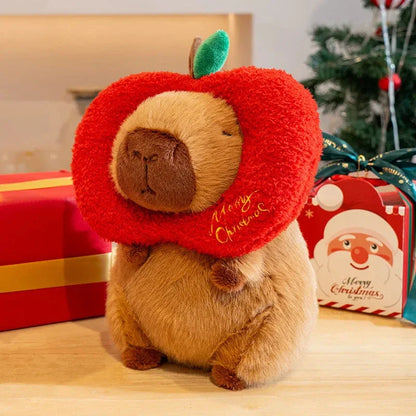 Kawaii Capybara Christmas-themed Plushies