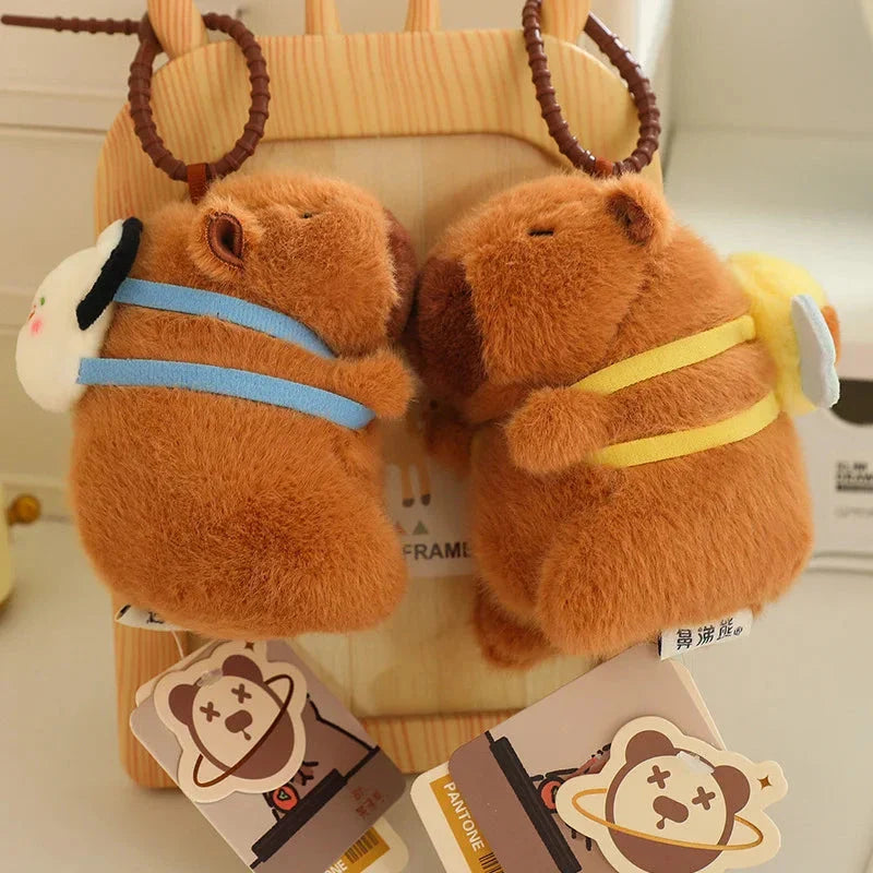 Kawaii Capybara with Backpack Plush Collection