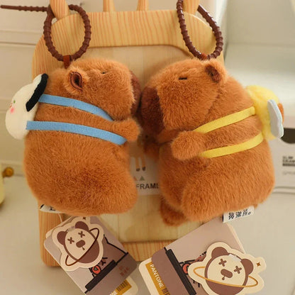 Kawaii Capybara with Backpack Plush Collection