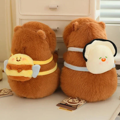 Kawaii Capybara with Backpack Plush Collection