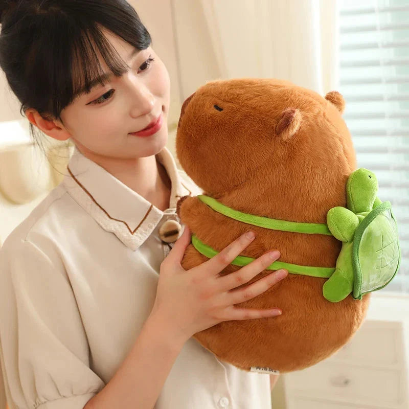 Kawaii Capybara with Backpack Plush Collection