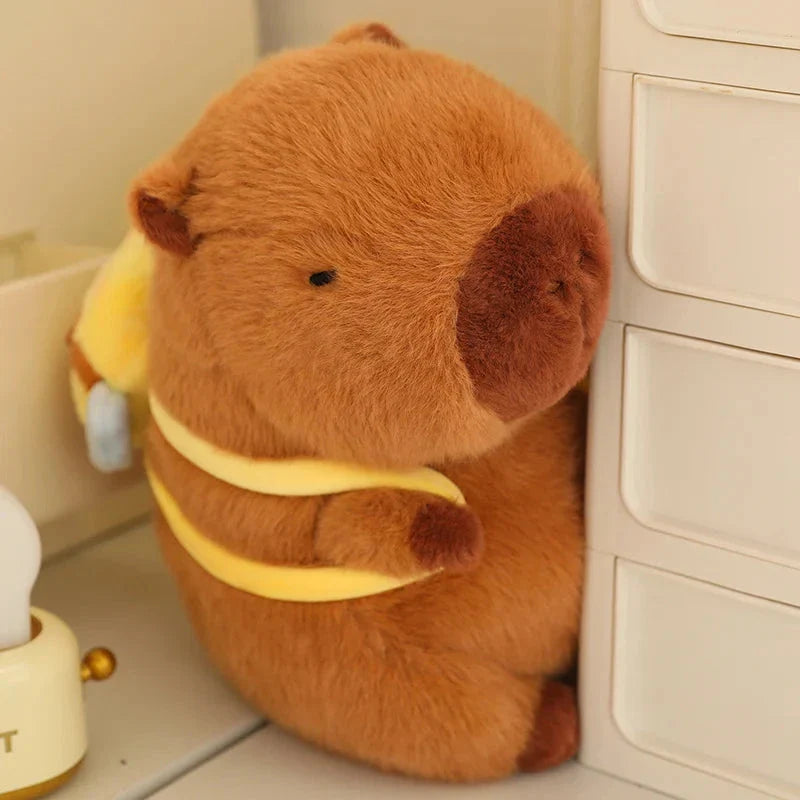 Kawaii Capybara with Backpack Plush Collection