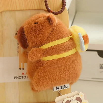 Kawaii Capybara with Backpack Plush Collection