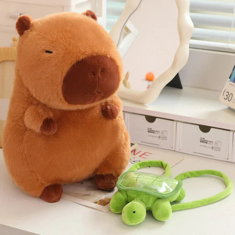 Kawaii Capybara with Backpack Plush Collection