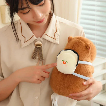 Kawaii Capybara with Backpack Plush Collection