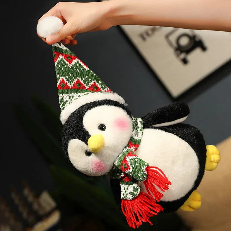 Kawaii Christmas Penguin Plushie