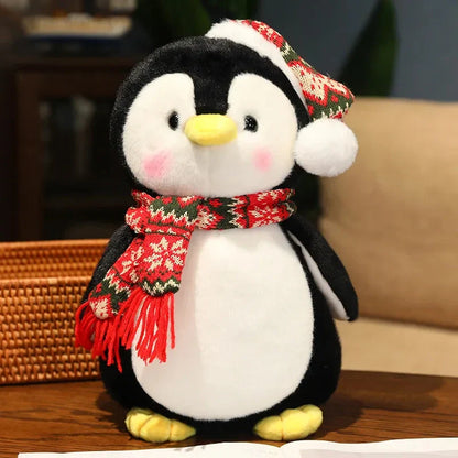 Kawaii Christmas Penguin Plushie