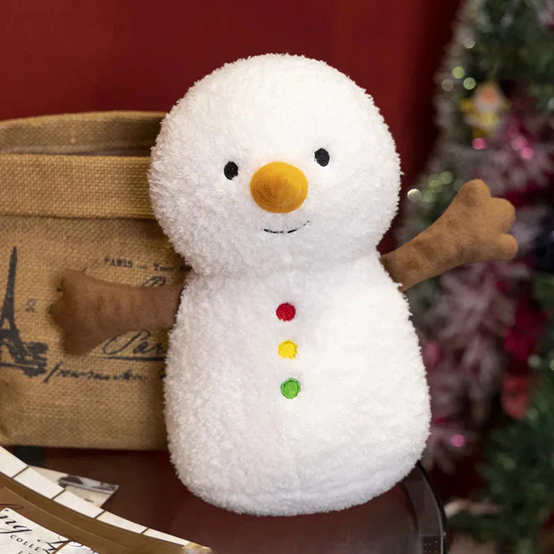 Kawaii Christmas Snow Man Gingerbread Man Plushies
