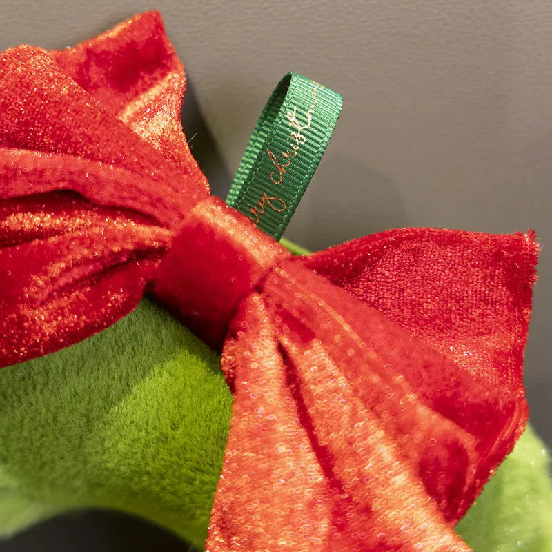 Kawaii Christmas Tree Wreath Door Ring Plushies