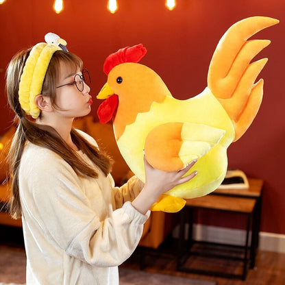 Kawaii Chubby Chicken Plushie Family